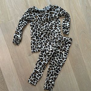Posh Peanut leopard pjs